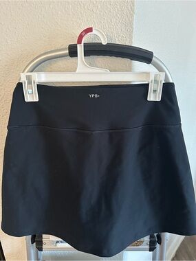 Black Women's Active Skort